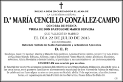 Mª Cencillo González-Campo